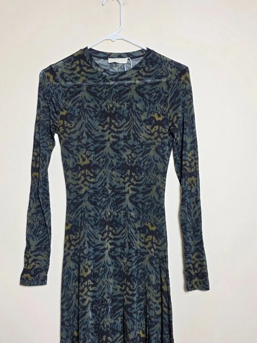 Ulla Johnson Amari Jersey Long Sleeve Dress Size XS MSRP $490 - Picture 5 of 13
